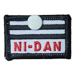 Ni-Dan Embleem voor 2e Dan-graad