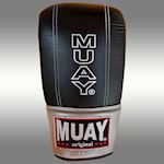 Muay Punch Bokszakhandschoen met Open Duim - Zwart