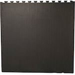 Judo Puzzelmat 100x100x4cm zwart/grijs