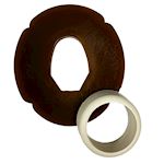 Tsuba en Dome voor Bokken Japan